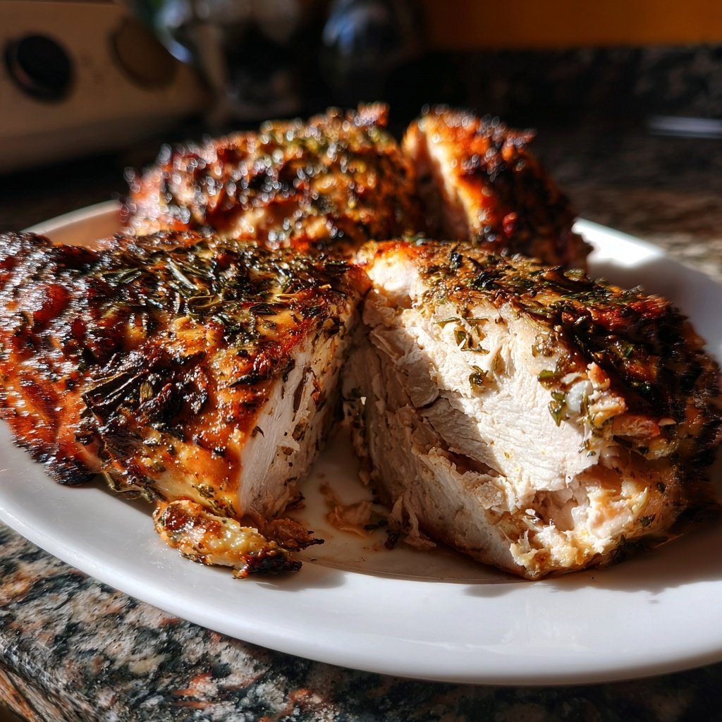 Langsam geschmorte Toskana-Hähnchen