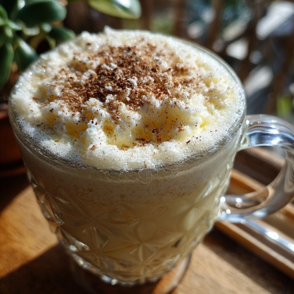 Eierpunsch mit Haselnusslikör