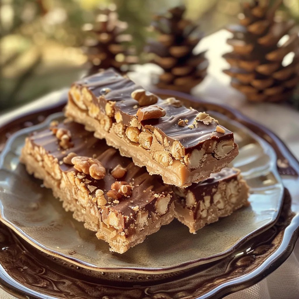 Mürbe Nougat Stangen