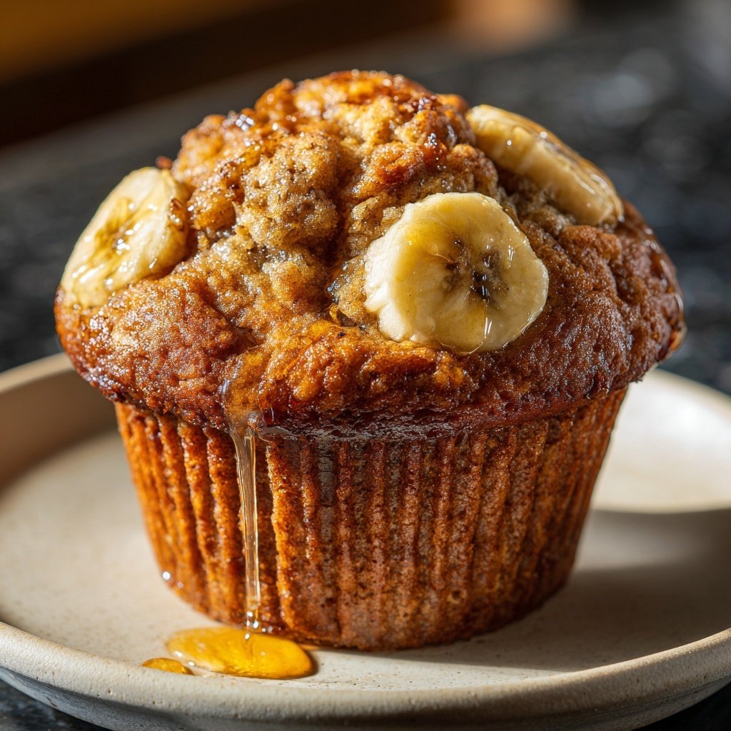 Bananen Ahorn Muffin Magie