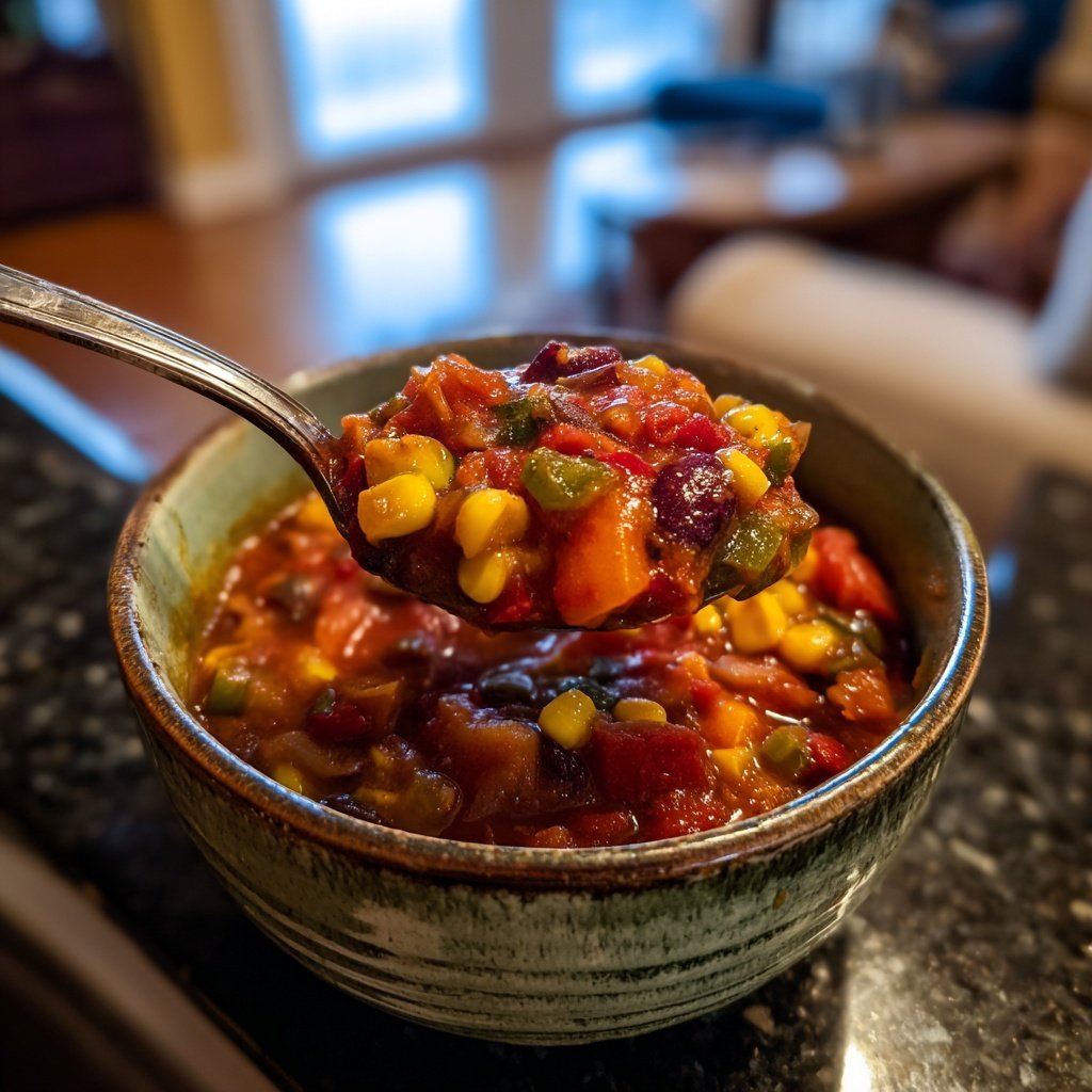Ultimative Gemüse Chili Bowl