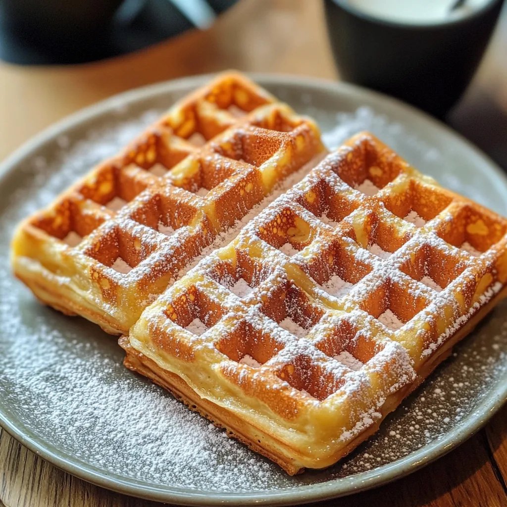 Waffelteig – das schnelle Grundrezept