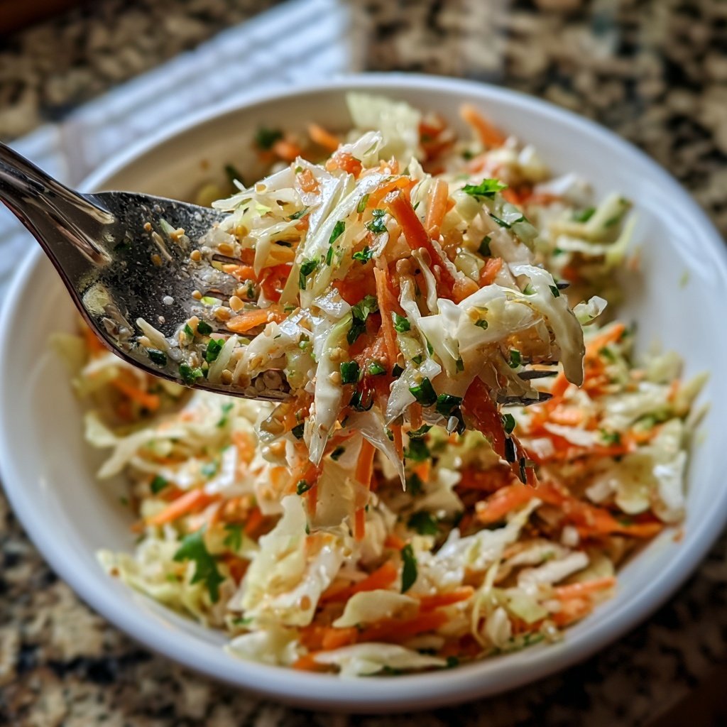 Weißkohl Karotte Asia Slaw
