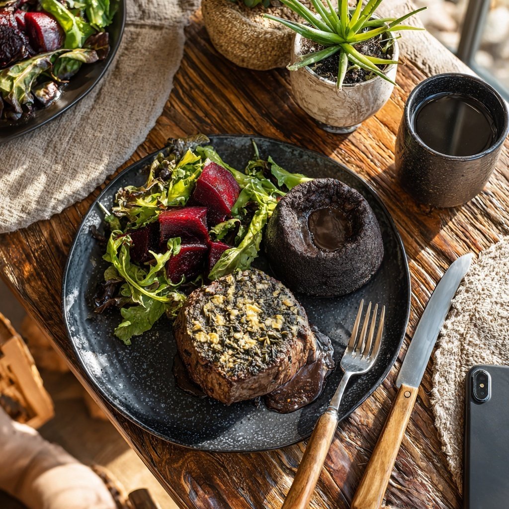 Valentins Dinner exklusiv drei Gänge