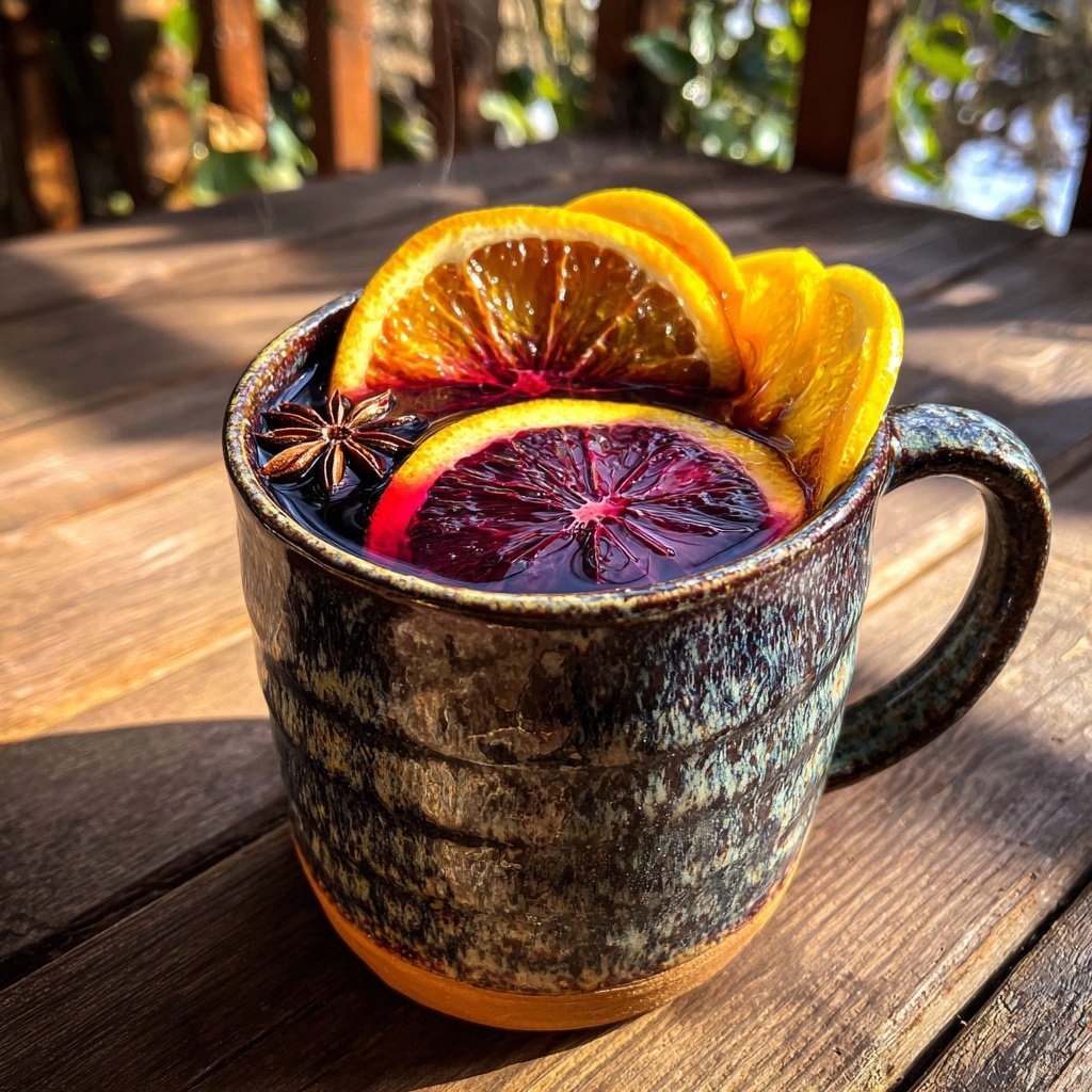 Glühwein Gewürzte Zitrus Nelken