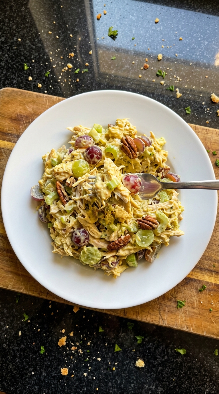 Soul Food Hühnersalat mit Trauben