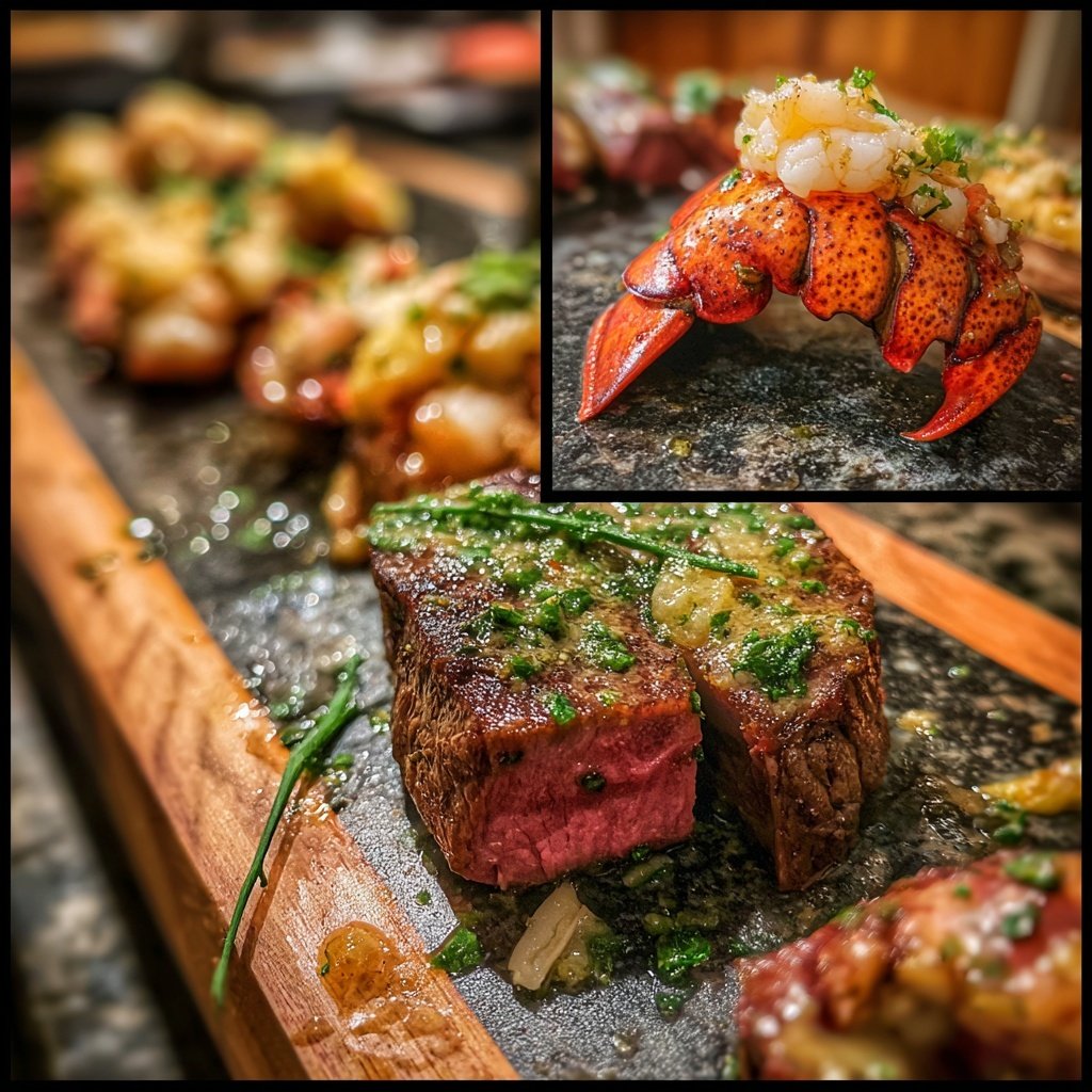 Ultimatives Surf and Turf Buffet