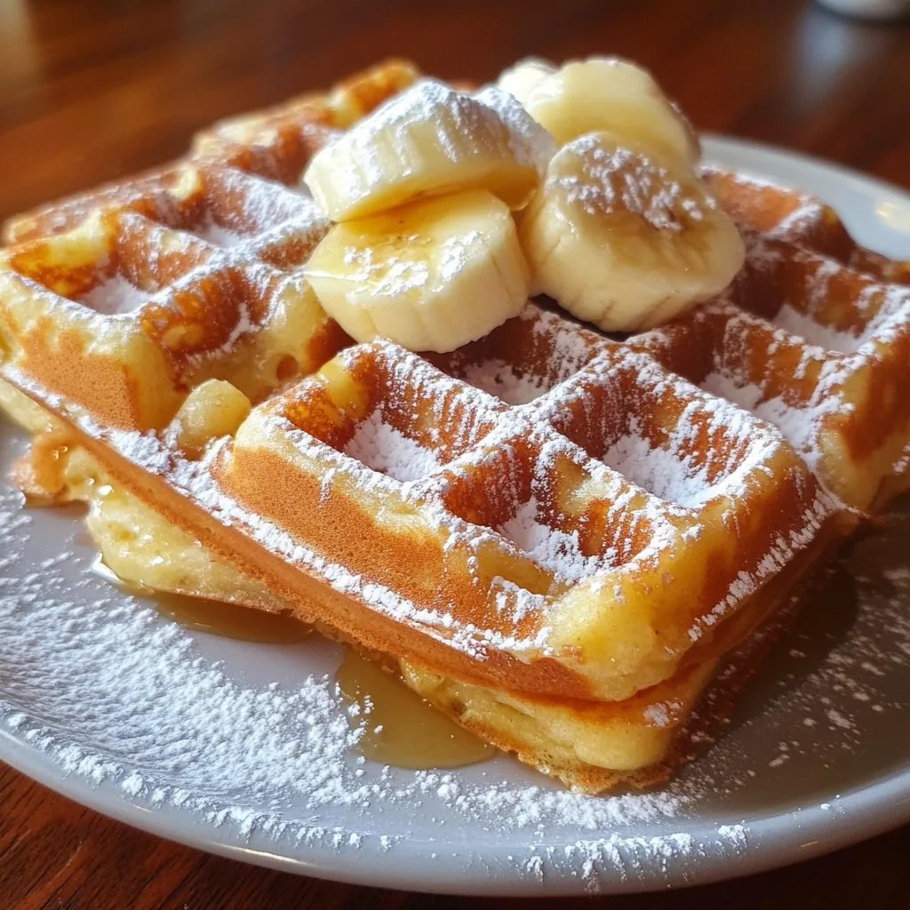 Bananenwaffeln