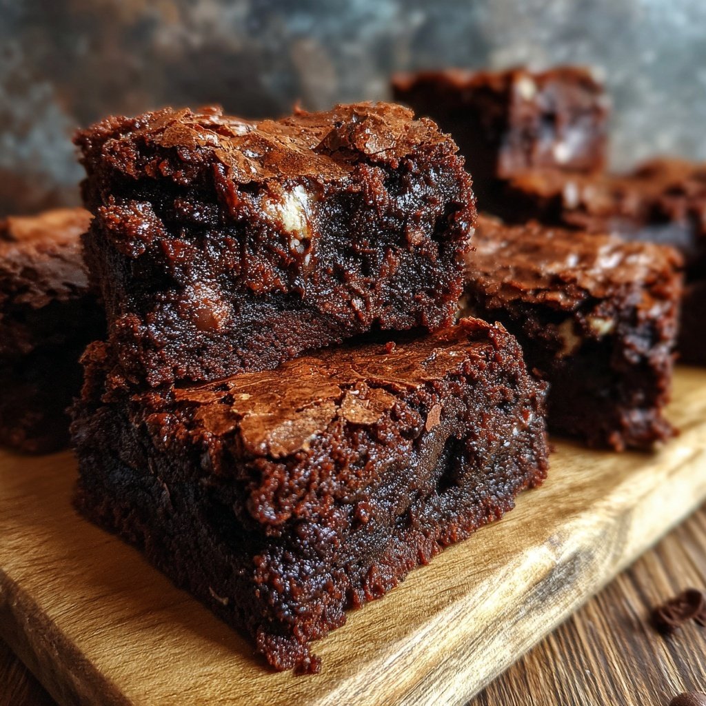 Seidige Topfen Brownies