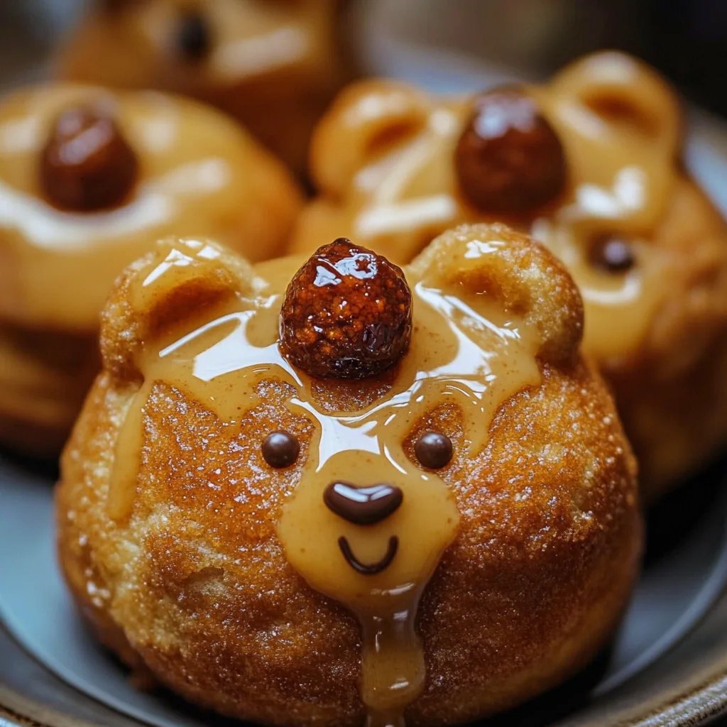 Bärenkekse mit brauner Butter und Ahornsirup