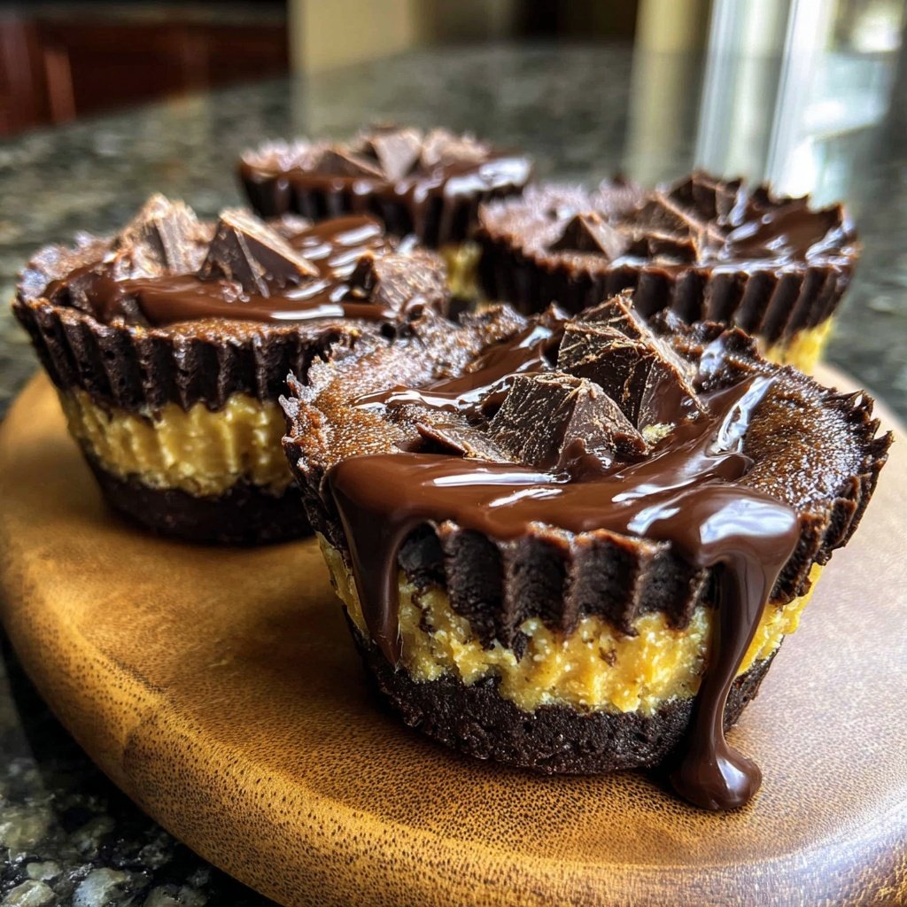 Mandel Butter Schoko Cups