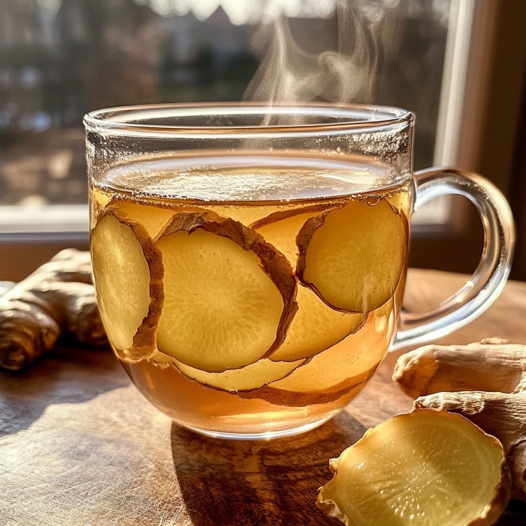 Honig-Ingwer-Wintertee