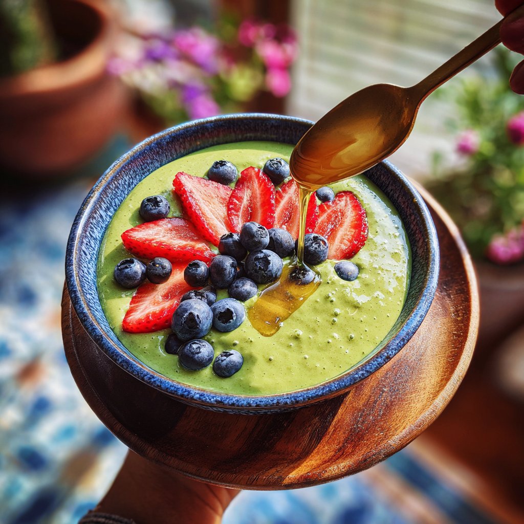 Avocado Berry Smoothie Bowl