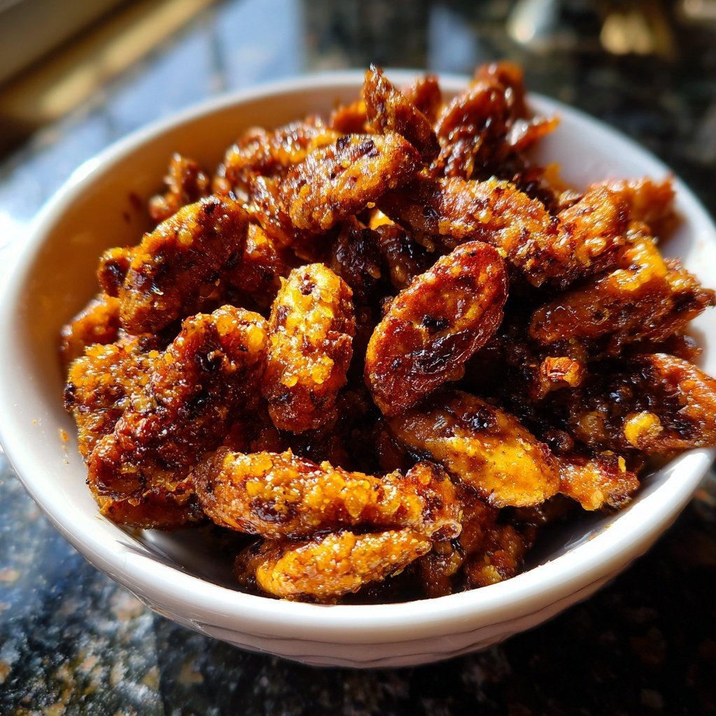 Vanille-Zimt Gebrannte Mandeln