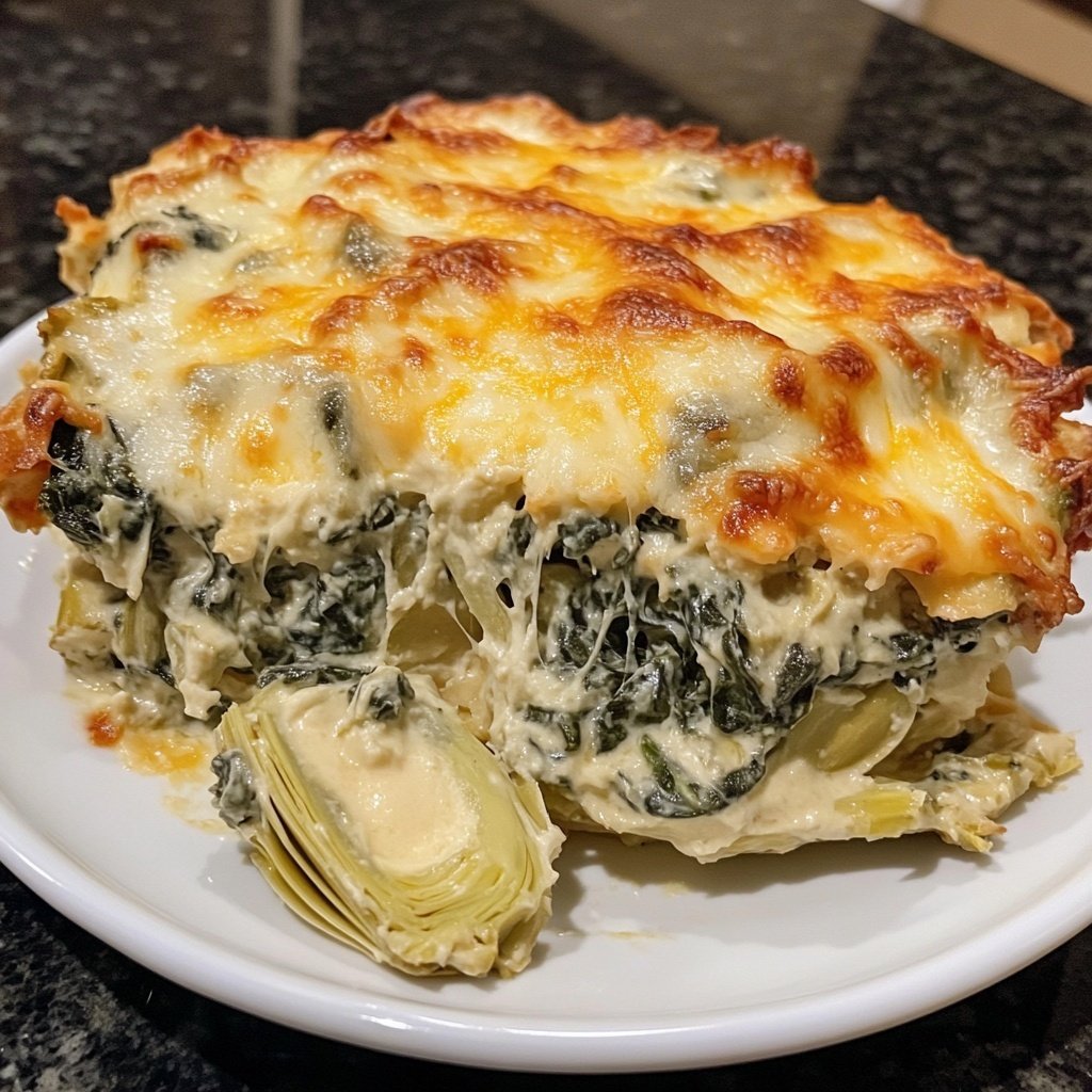 Spinat Artischocken Dip