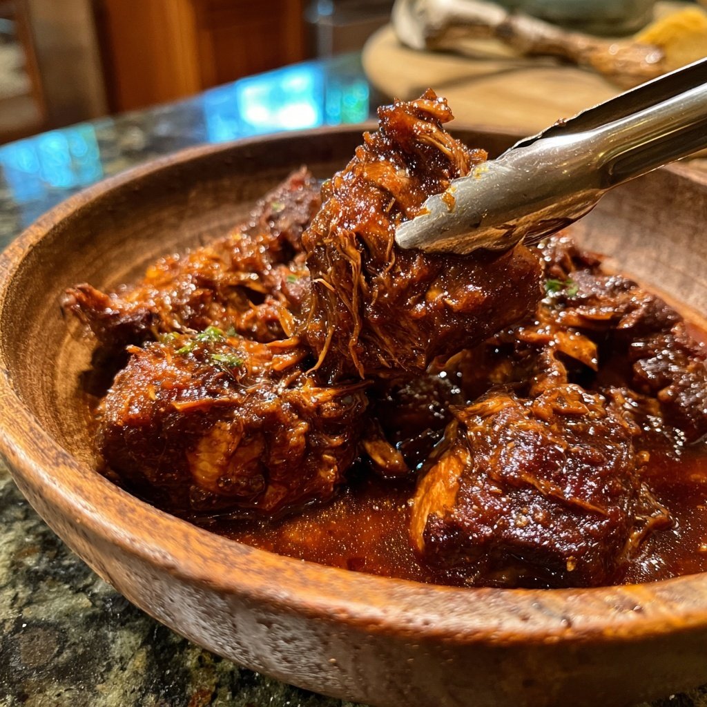 Jamaikanisches braunes Schmorhähnchen