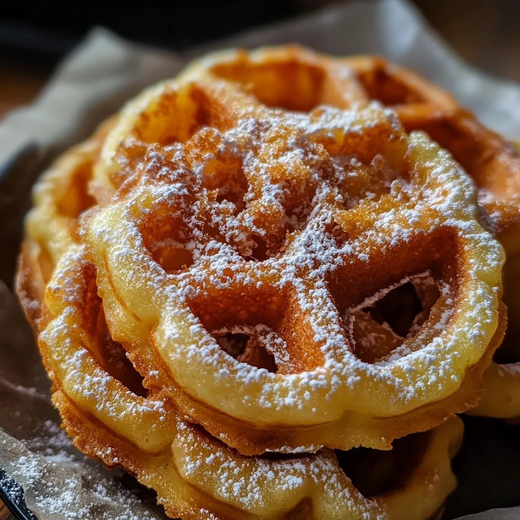 Schwedische Apfelwaffeln