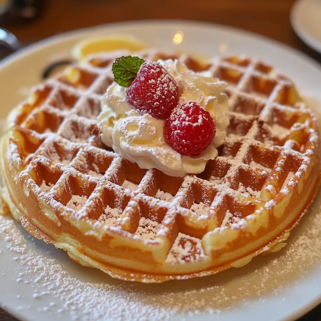 Leckerster Waffelteig