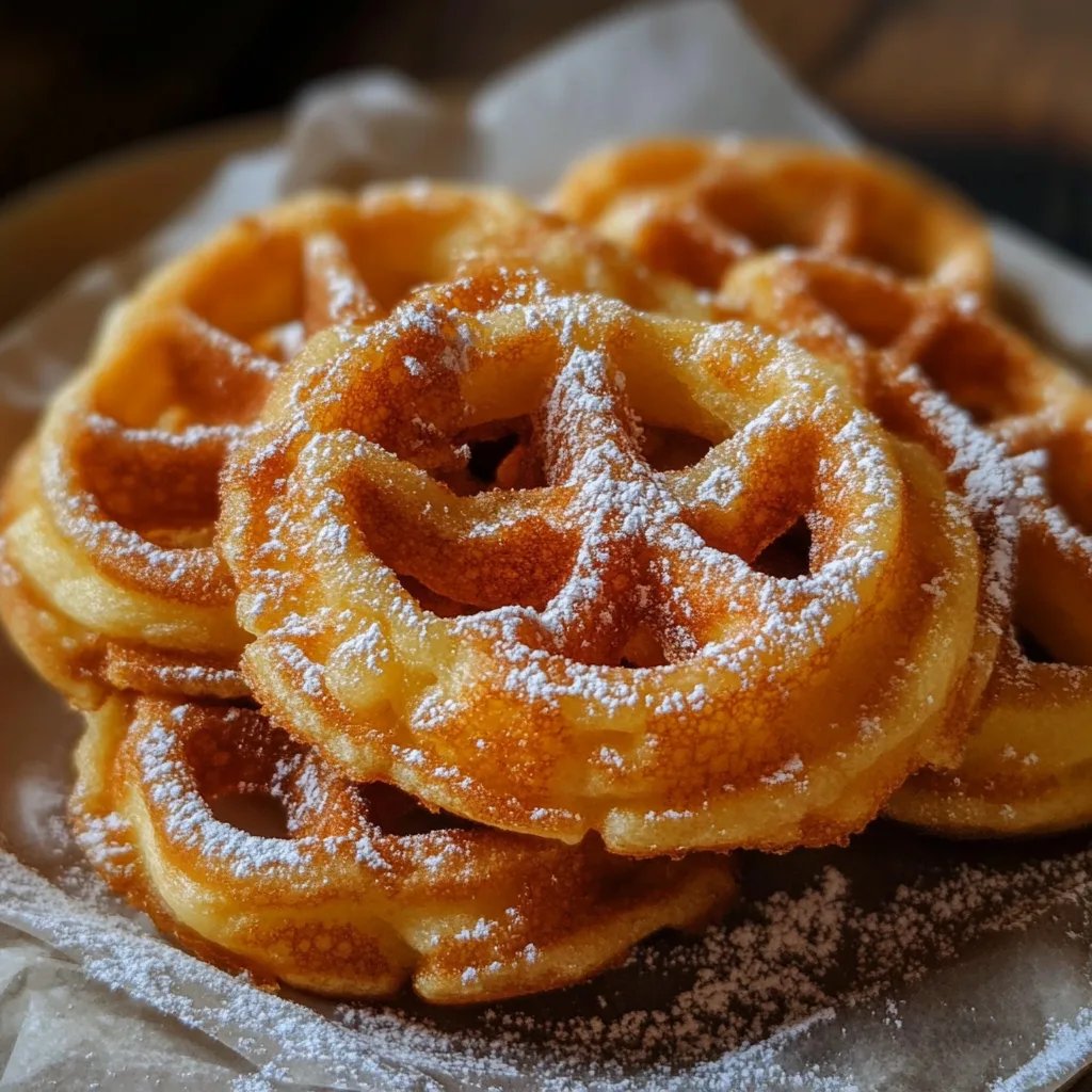 Schwedische Apfelwaffeln