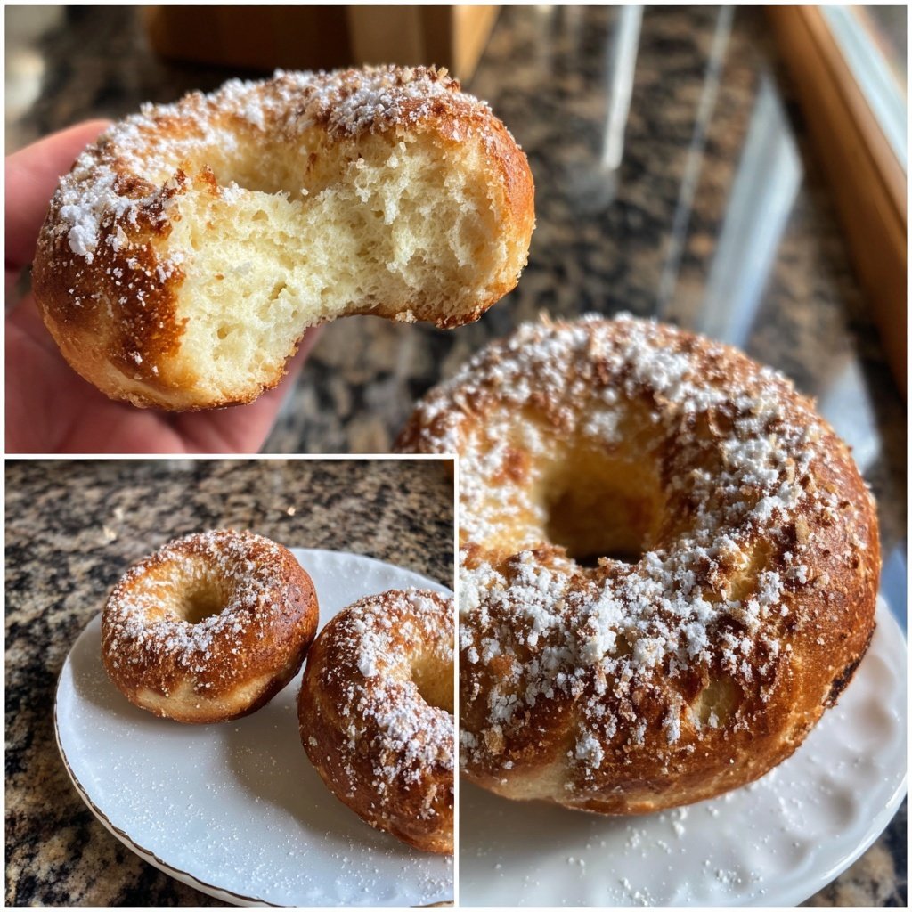 Protein Bagels mit Vanille Protein pur