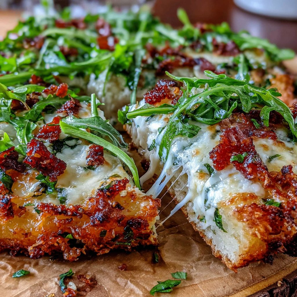 Kräuter-Löwenzahn-Pizza