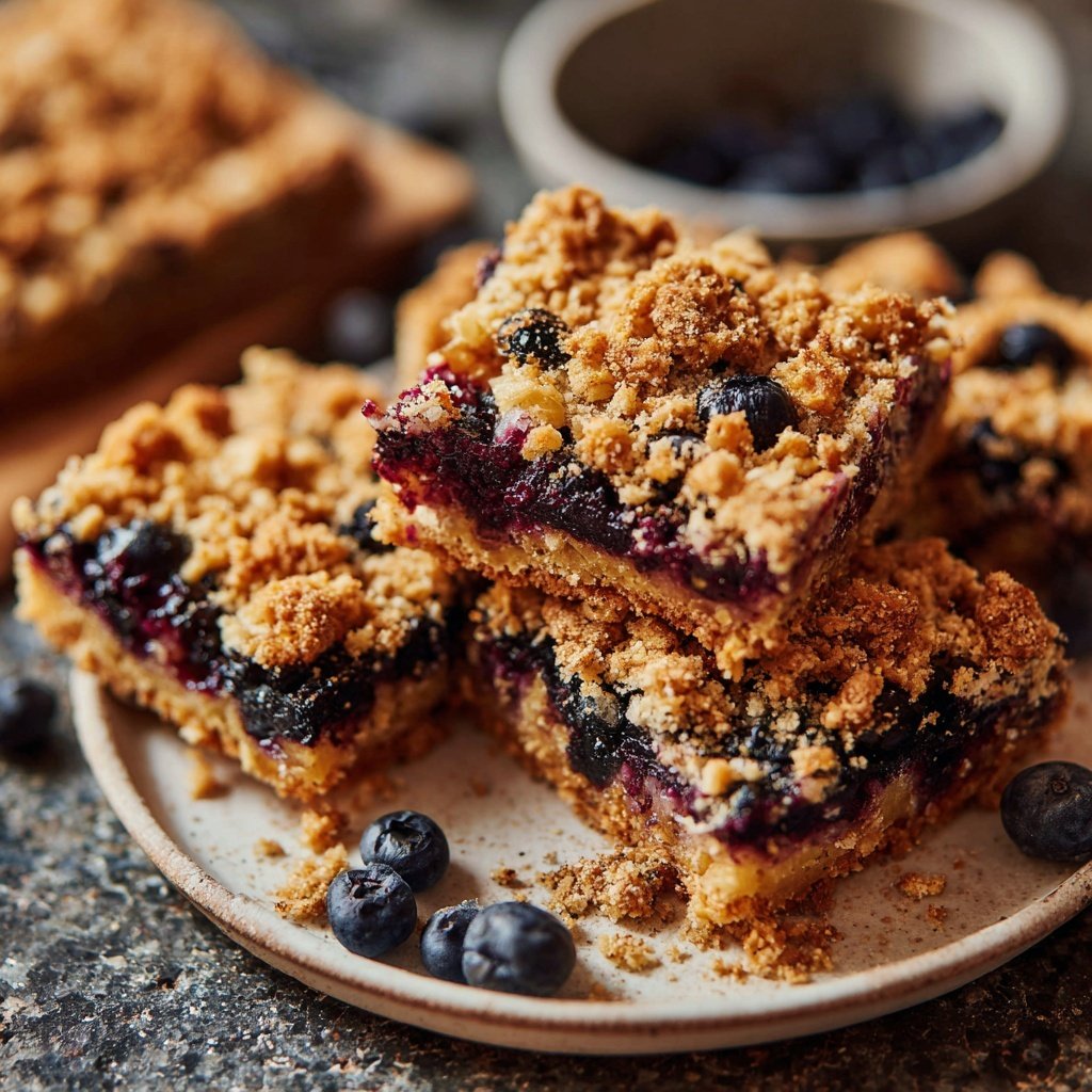 Zitrone Blaubeeren Sauerteig mit Müsli Krunch