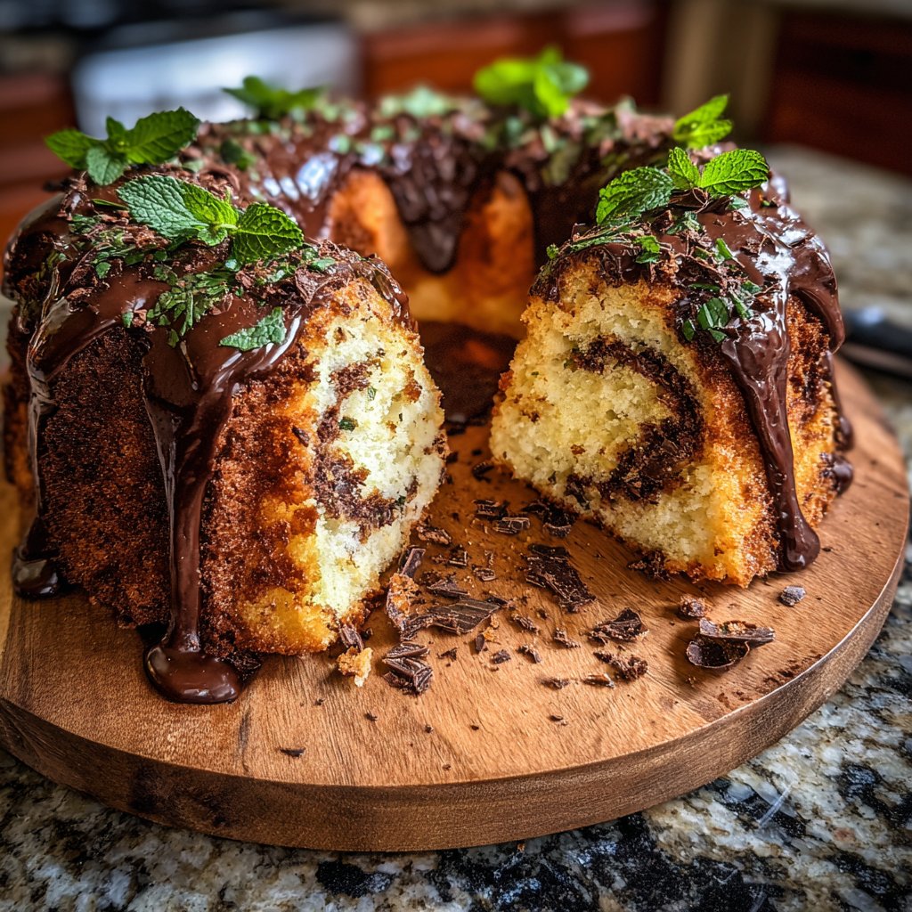 Minzschokolade Tassenkuchen