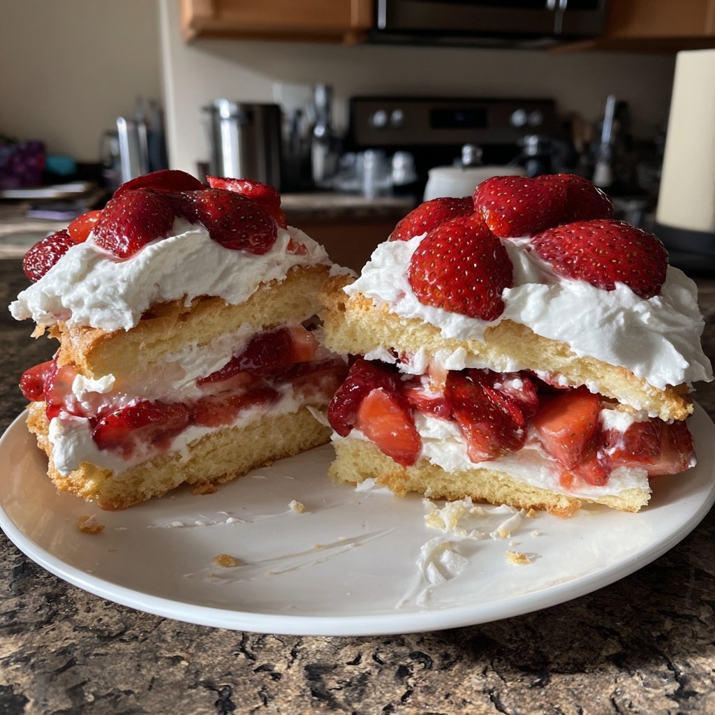 Vegan Strawberry Shortcake Delight