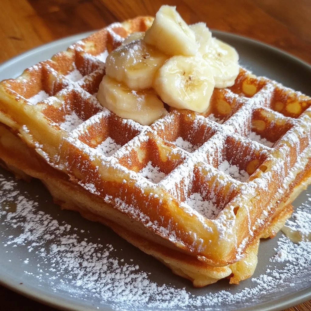 Bananenwaffeln
