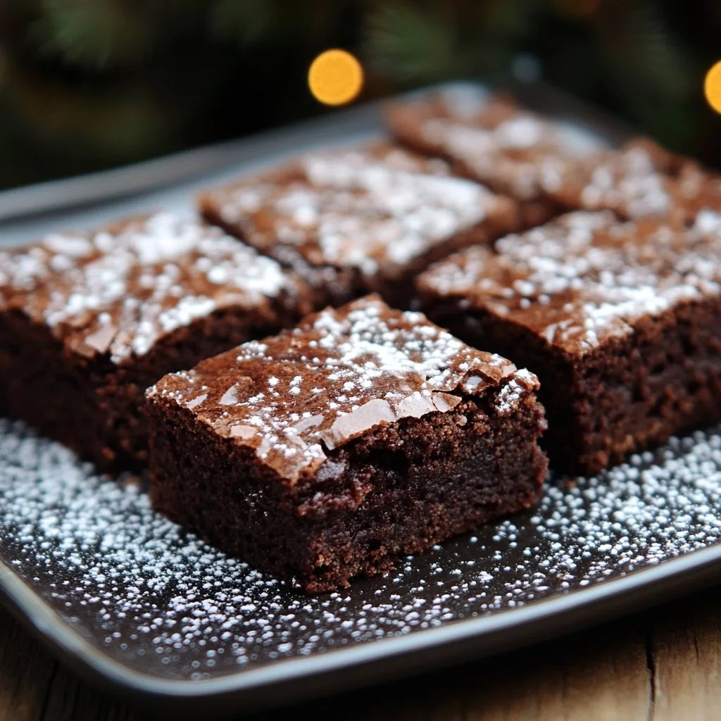 Lebkuchen Brownies
