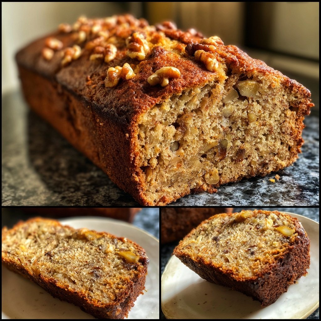 Bananenbrot mit Walnüssen