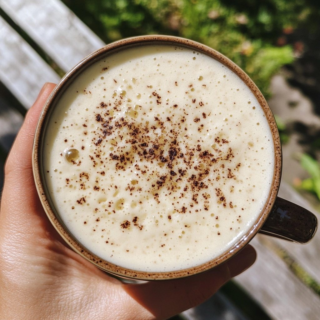 Cremiger Eierlikör-Latte