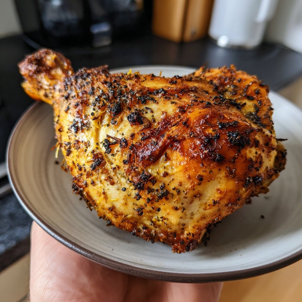 Zitronen Pfeffer Hähnchenkeulen