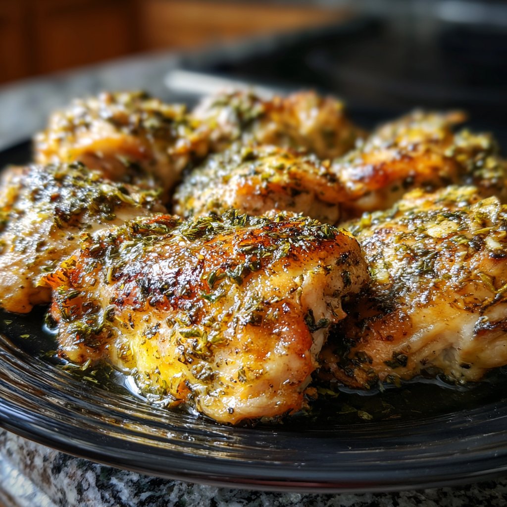 Einfaches Zitronen-Knoblauch-Hühnchen