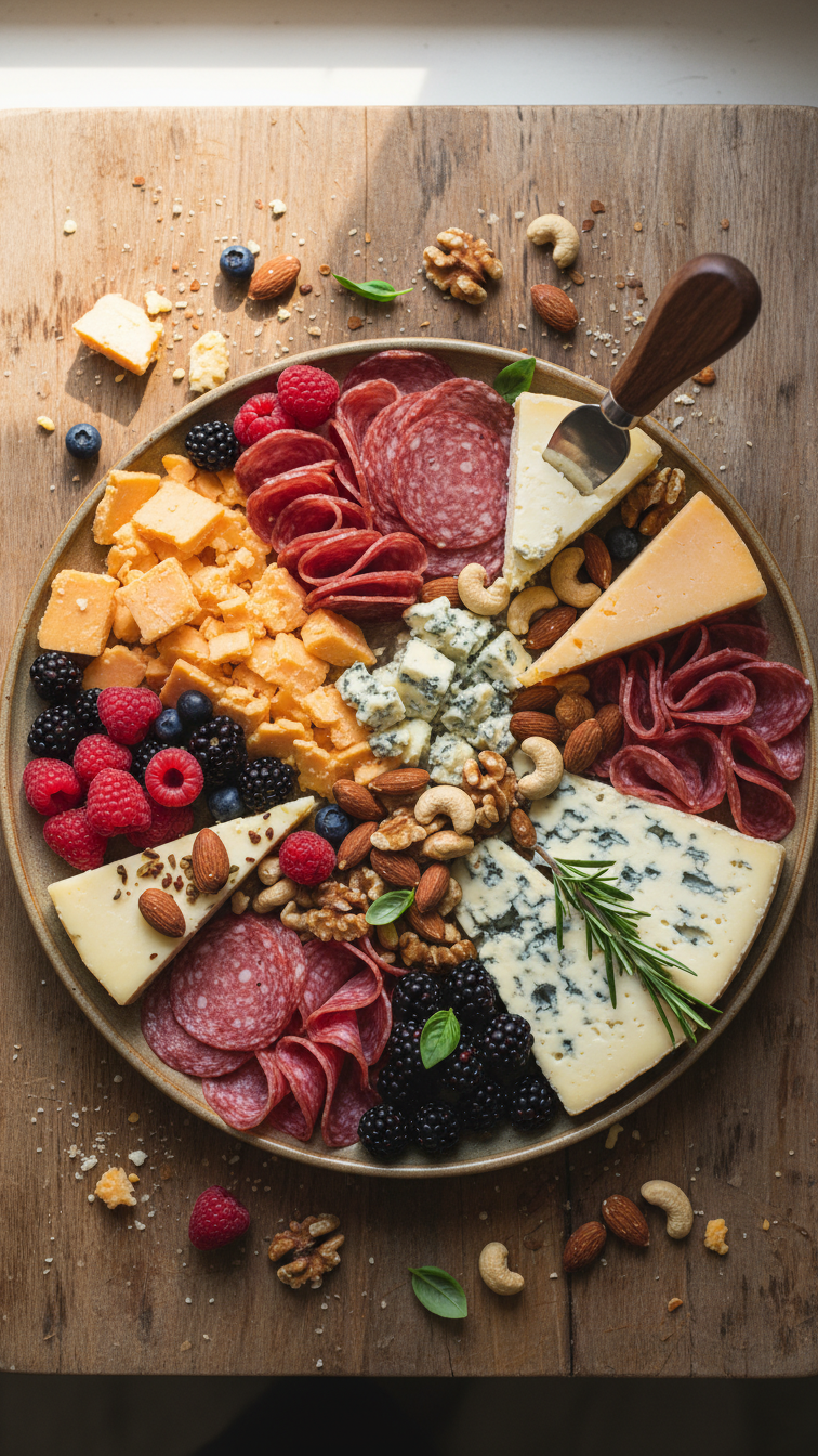 Elegante Charcuterie Platte