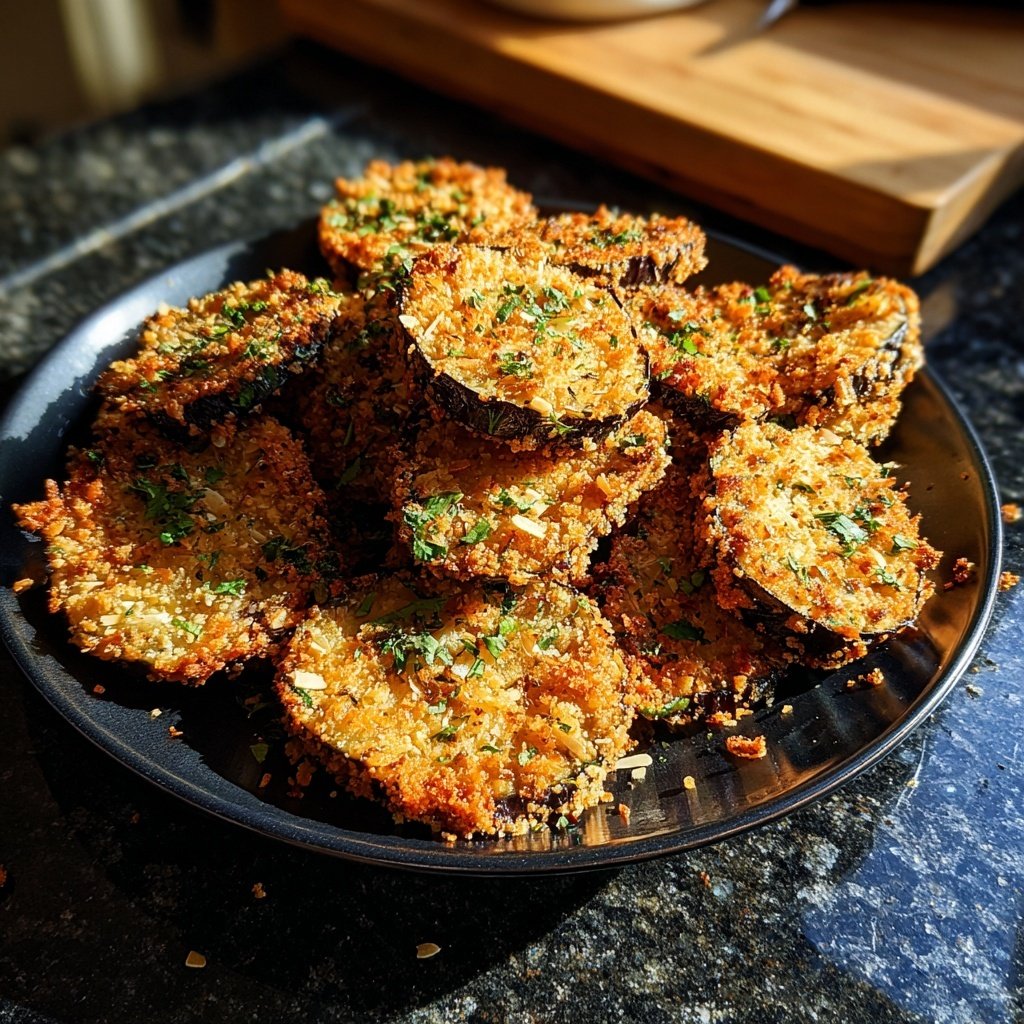 Crispy Almond-Crusted Eggplant