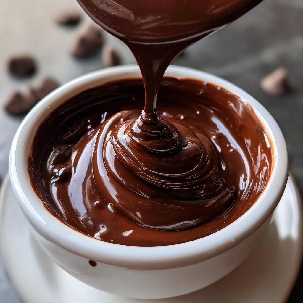 Cremige italienische Schokolade